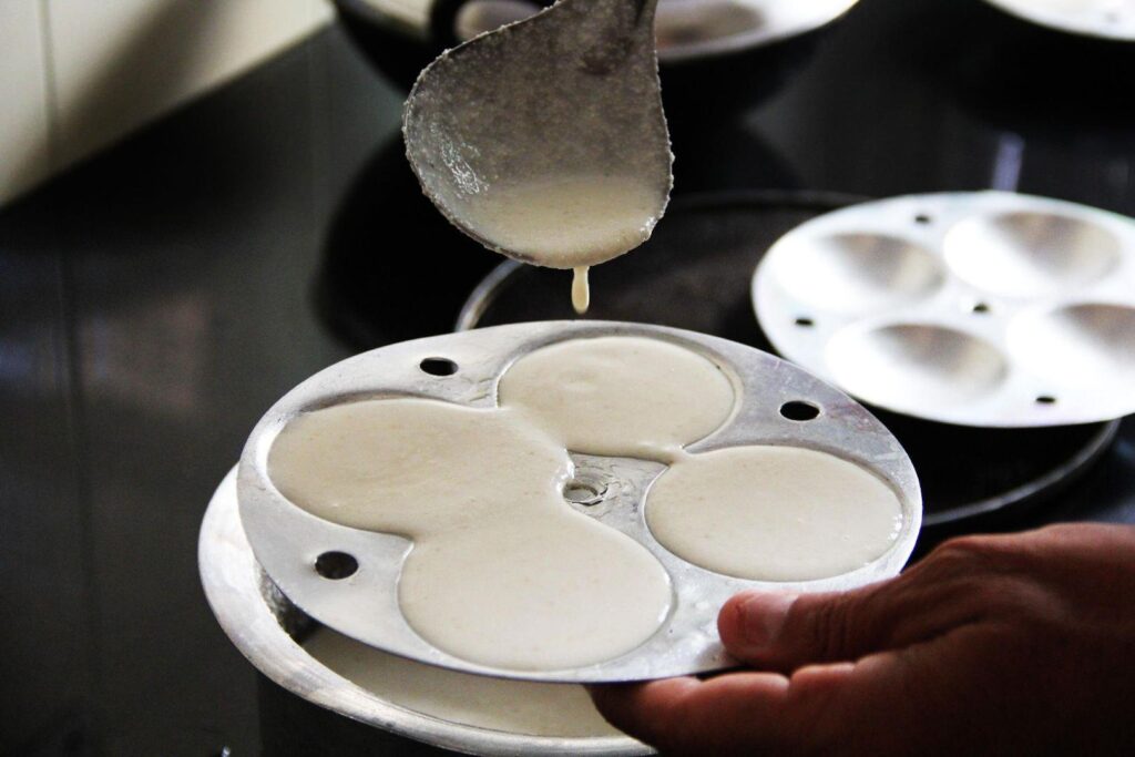 Making of Idli