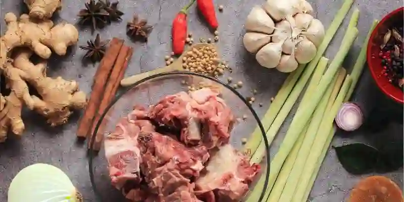 Champaran Mutton Ingredients
