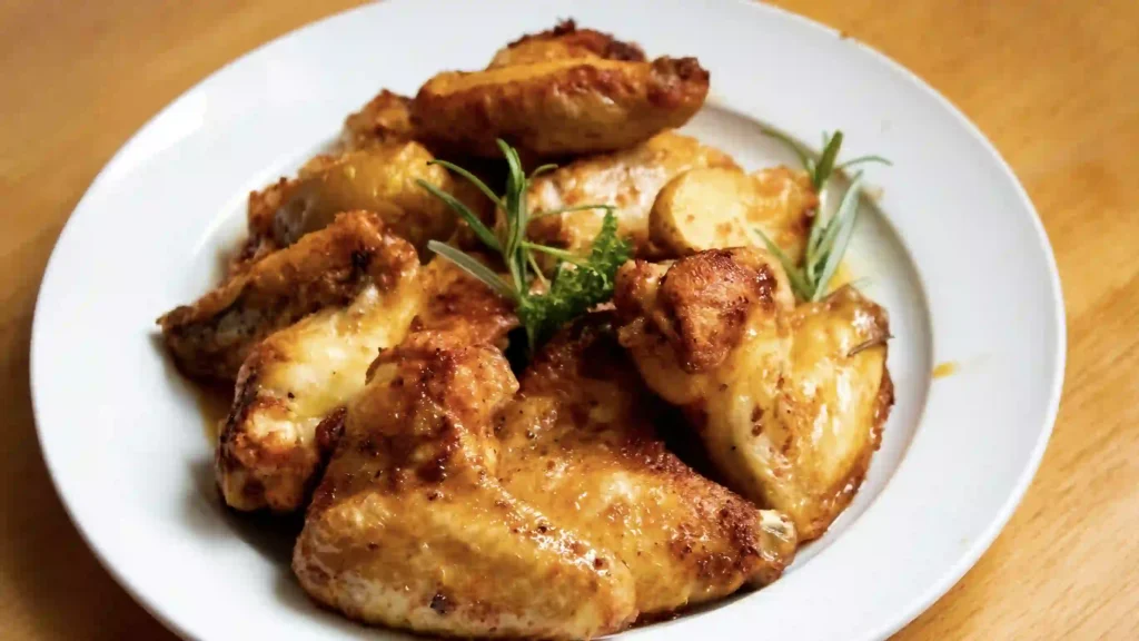 Portuguese Chicken Served